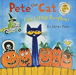 Pumpkin Books for Kids - Pete the Cat Five Little Pumpkins