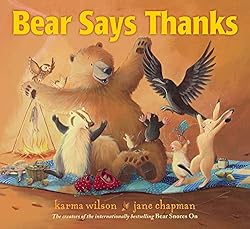 Children's Books about Gratitude and Thankfulness - Bear Says Thanks