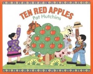 Ten red apples book cover image