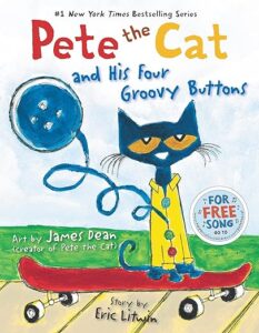 Pete the Cat and His Four Groovy Buttons book cover