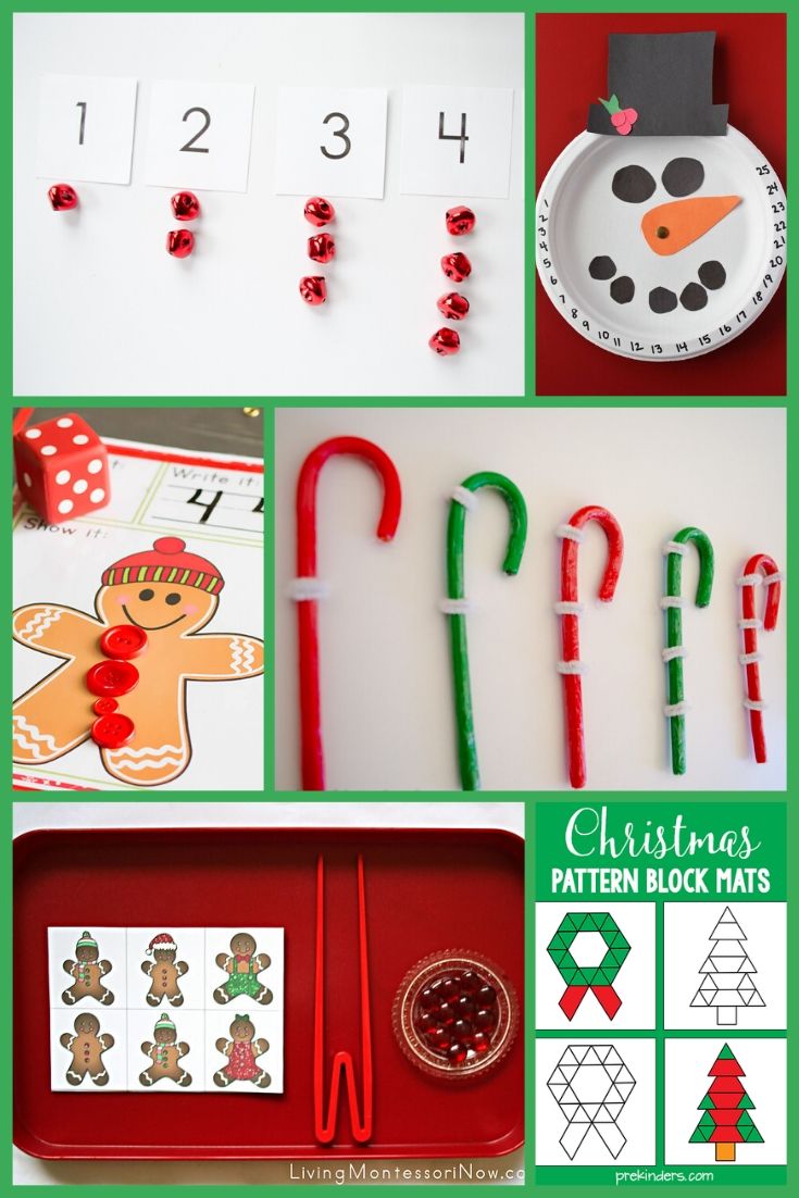 Preschool Christmas Math Activities