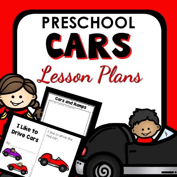 Cover image for preschool cars lesson plans