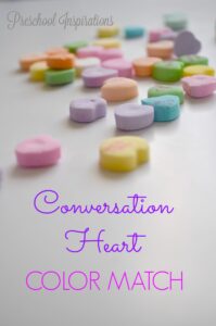 Conversation Heart Color Match