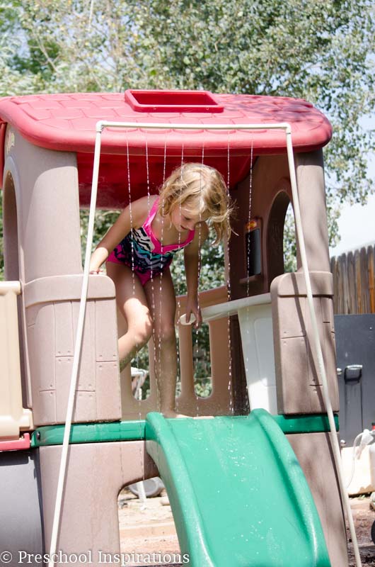 DIY PVC Pipe Mini Splash Pad - Preschool Inspirations-3