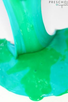 Make Earth Day slime with the kids today