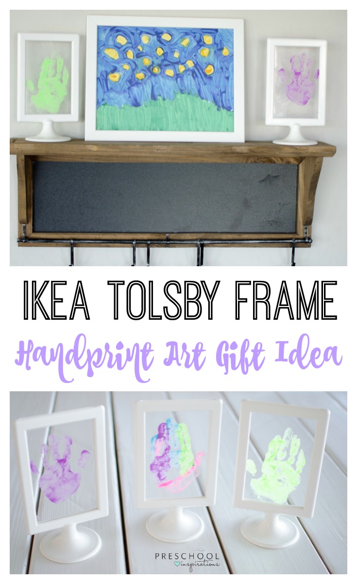 IKEA Tolsby Frame Handprint Art Gift Idea