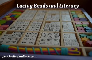 Lacing Beads and Literacy