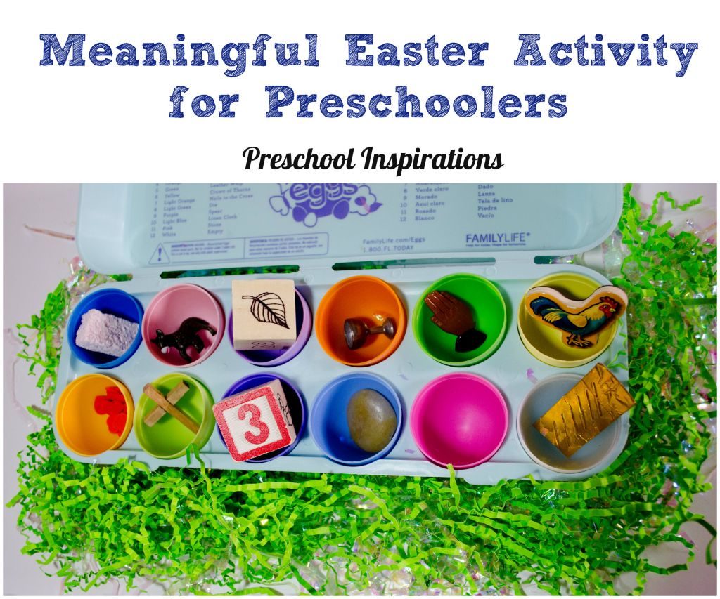 Meaningful Easter Activity for Preschoolers