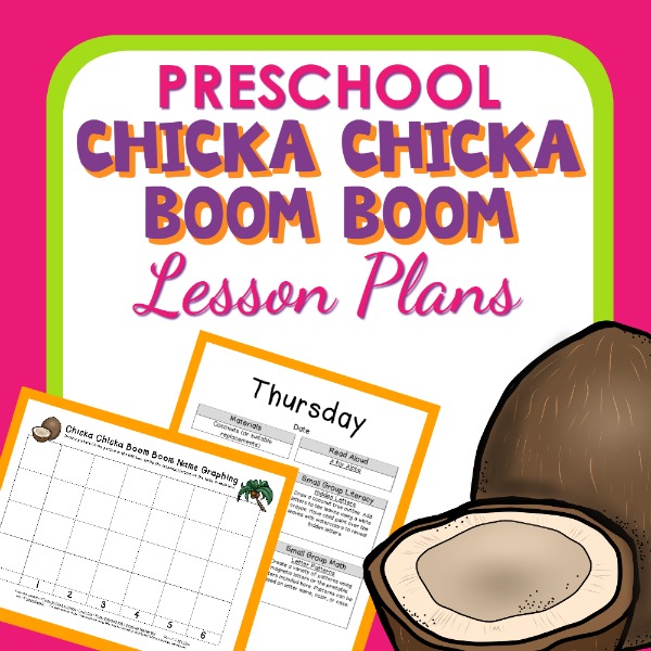 cover image for chicka chicka boom boom lesson plans