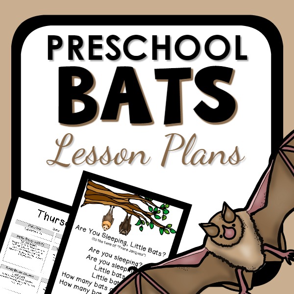 preschool bats lesson plans