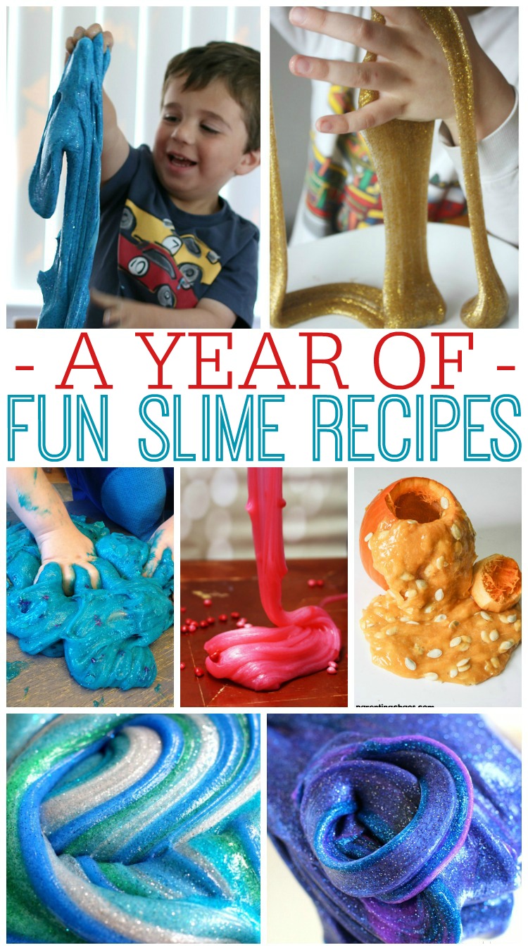 Need the perfect slime recipe? Here is a slime recipe for any season or some of the best themes for an entire year!