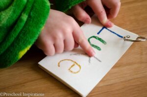 Tactile Name Writing Activity-7