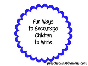 Writing in Preschool