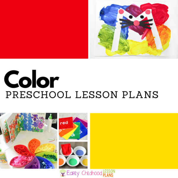 Cover image for Preschool Color Lesson Plans 